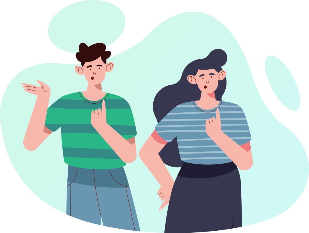 고민 중인 사람들